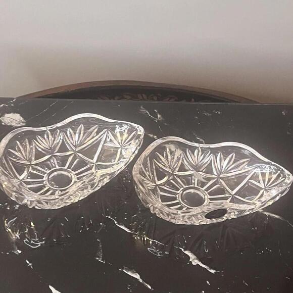 Bohemia Crystal 7” Egg Crystal Czech Republic Glass Crystal Two Piece Brilliant‎ - Picture 15 of 15
